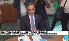 Haut-Karabakh : à Erevan, des manifestants appellent à la démission de Nikol Pachinian