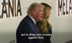 Trump "espère ne pas devoir" frapper l'Iran