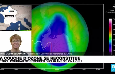 Environnement : "l’ozone est le seul gaz qui filtre le rayonnement ultraviolet du soleil"
