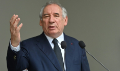 Le Premier ministre François Bayrou le 6 juin 2025 à Montpellier ( AFP / Sylvain THOMAS )