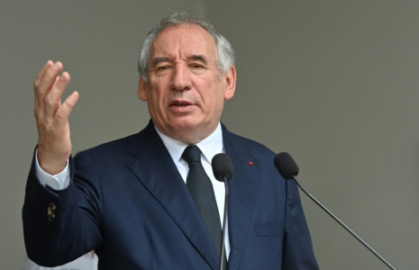 Le Premier ministre François Bayrou le 6 juin 2025 à Montpellier ( AFP / Sylvain THOMAS )