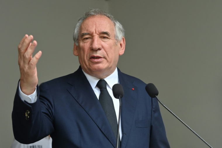 Le Premier ministre François Bayrou le 6 juin 2025 à Montpellier ( AFP / Sylvain THOMAS )