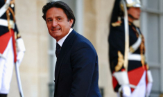 Le président exécutif de Hermes Axel Dumas à l'Élysée