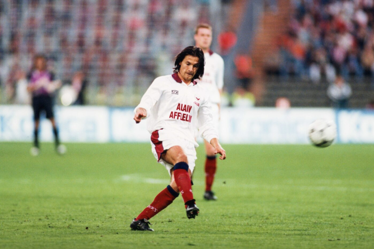 Qui est le dernier buteur pour un club français en finale de Coupe d'Europe ?