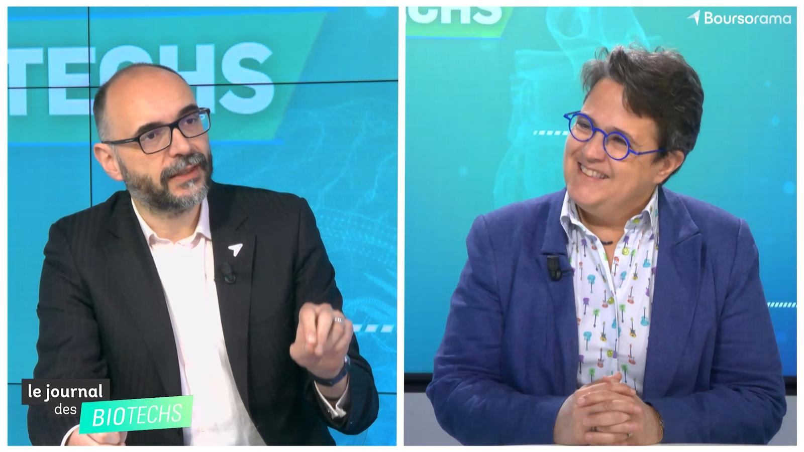 Le Journal des biotechs : Karine Lignel (Onco Design), Laura Roba (Degroof Petercam)
