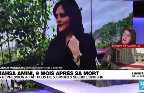Neuf mois après la mort de Mahsa Amini : "la contestation est toujours présente mais moins visible"