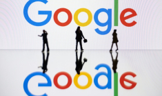 Google, également sanctionné pour des manquements en matière de publicité, s'est vu infliger une amende de 325 millions d'euros ( AFP / SEBASTIEN BOZON )