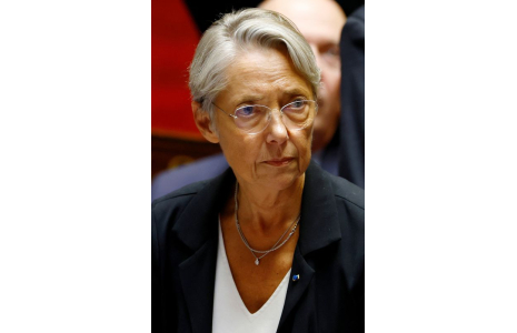 La Première ministre française Elisabeth Borne