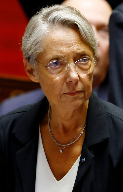 La Première ministre française Elisabeth Borne