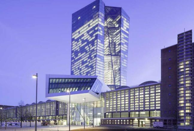 Le siège de la BCE, à Francfort. (Crédits photo : BCE)