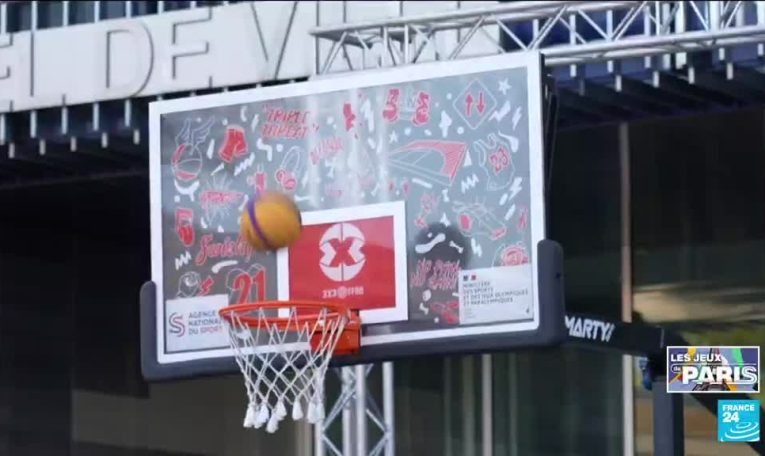 JO 2024 : le basket 3x3, le sport urbain à nouveau au programme olympique