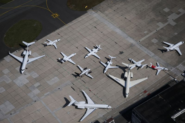 55ème Salon de l'Aéronautique et de l'Espace à l'aéroport du Bourget près de Paris