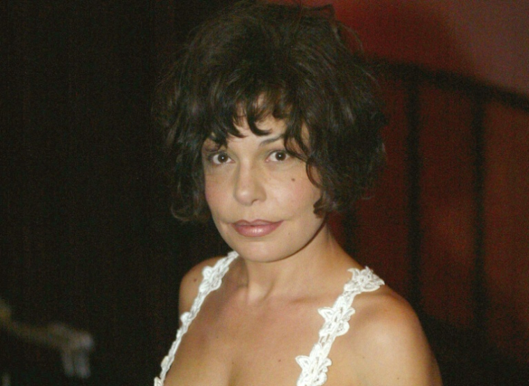 la comédienne Isabelle Mergault, le 15 septembre 2003 à Paris      ( AFP / FRANCOIS LO PRESTI )