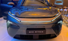 PHOTO D'ARCHIVES : Un SUV hybride rechargeable BYD ATTO 8