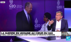 La guerre en Ukraine au coeur du G20, les diplomates russe et américain s'évitent