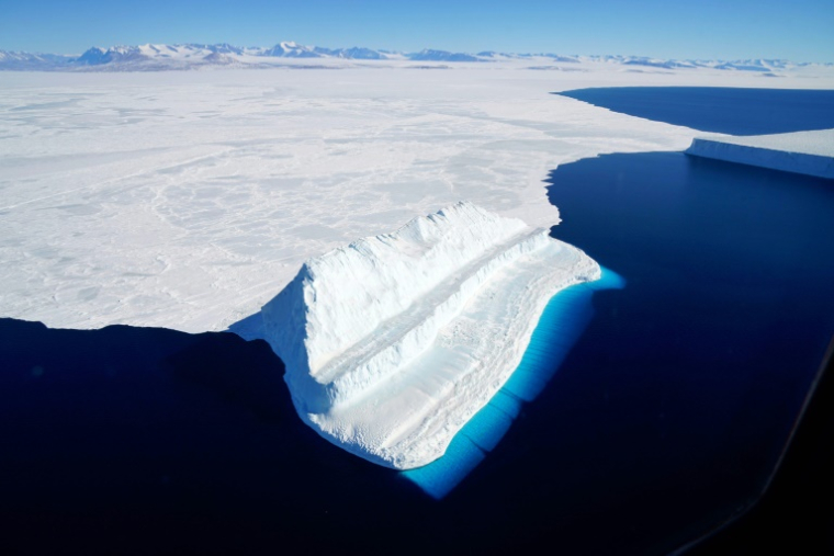 Le détroit de McMurdo, en Antarctique, photo publiée par la NASA le 20 décembre 2017 ( NASA / Chris LARSEN )