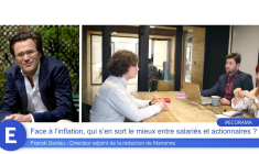 Face à l'inflation, qui s'en sort le mieux entre salariés et actionnaires du CAC 40 ?