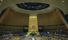 L'assemblée générale des Nations unies, à New York, le 29 septembre 2025 ( AFP / ANGELA WEISS )