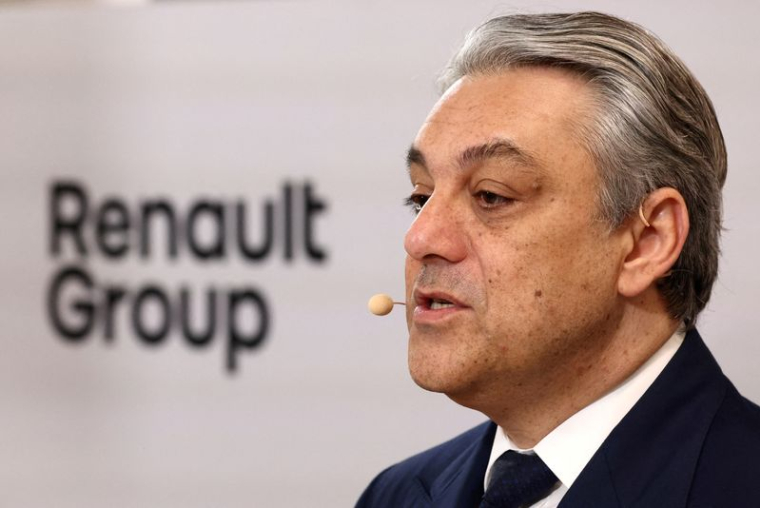 Photo d'archives de Luca de Meo, directeur général de Renault