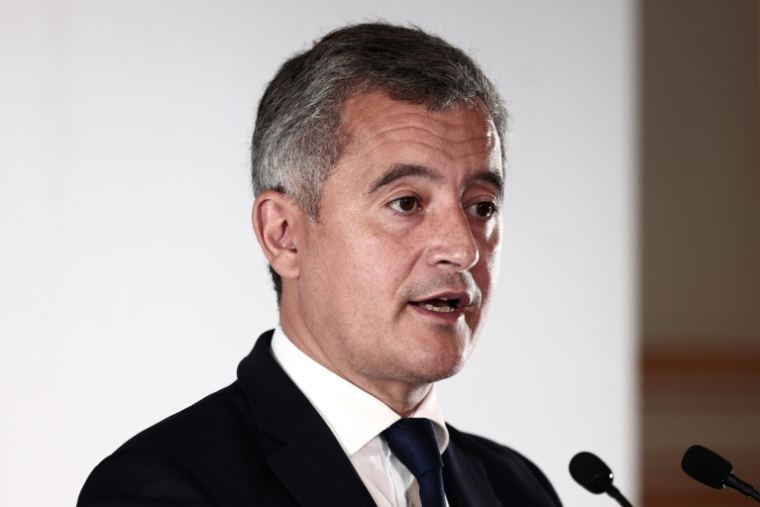 Le ministre de la Justice Gérald Darmanin à Paris le 8 juin 2026 ( AFP / Behrouz MEHRI )