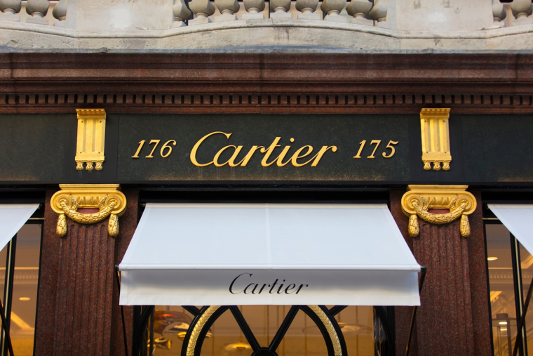 Cartier, une des griffes du groupe suisse Richemont. (crédit photo : Adobe Stock )