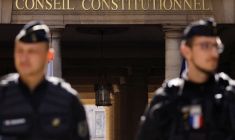 Le Conseil constitutionnel, à Paris