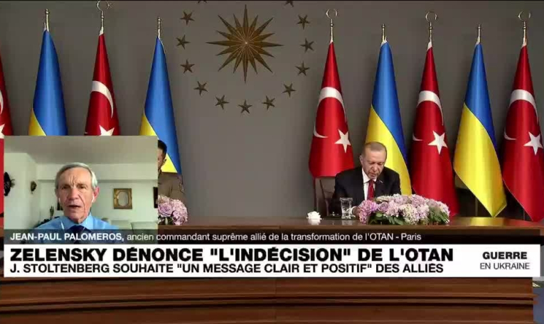 Sommet de Vilnius : "un pays en guerre ne peut pas entrer dans une alliance comme celle de l'Otan"
