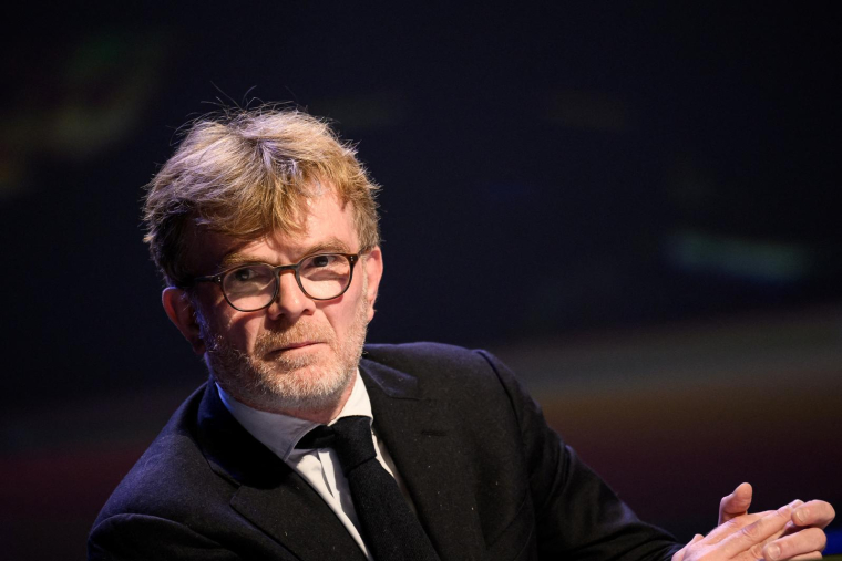 Le ministre de l'Agriculture Marc Fesneau à Angers le 30 mars. ( AFP / LOIC VENANCE )