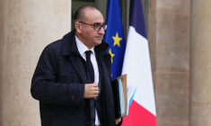 Laurent Nunes à Paris, le 17 décembre 2025. ( AFP / DIMITAR DILKOFF )