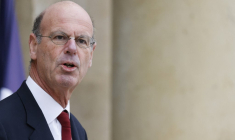 Eric Lombard, le 22 janvier 2025, à Paris ( AFP / LUDOVIC MARIN )