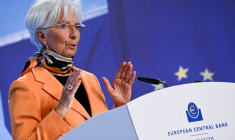 Christine Lagarde, présidente de la BCE