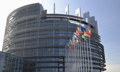 Le Parlement européen à Strasbourg. (crédit : A. Prévot/ Flickr)