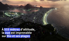 Les touristes de retour au Morro Dois Irmãos de Rio après une opération de police