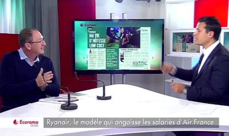 Ryanair, le modèle qui angoisse les salariés d'Air France (VIDEO)