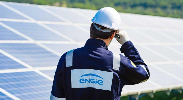 Le titre de l'énergéticien progresse de 9% sur un an. (© Engie)