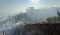A Marseille, le quartier de L'Estaque touché par l'incendie