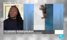 "Acceptez-vous, faites ce dont vous avez envie", le mantra de la championne Clarisse Agbégnénou