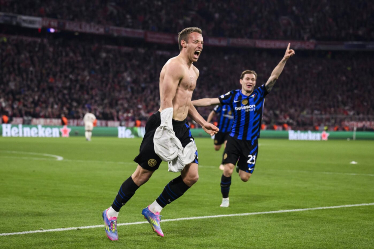 Davide Frattesi rend hommage à sa grand-mère décédée après son but contre le Bayern