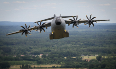 Un Airbus A400M, en juin 2026 (illustration) ( AFP / LOIC VENANCE )