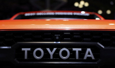 Photo d'archives du logo de Toyota