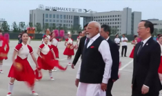 Sommet de l'Organisation de coopération de Shanghai: arrivée du Premier ministre indien Modi