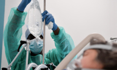 Carelide fournit principalement les hôpitaux (illustration) ( AFP / ALAIN JOCARD )