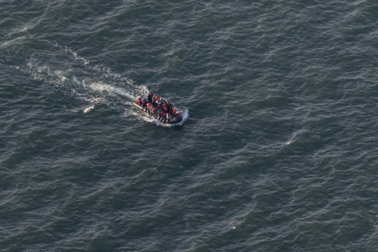 La magistrate avait relevé les conditions à haut risque pour un bateau "complètement inadapté à la navigation en haute mer" ( AFP / Sameer Al-DOUMY )