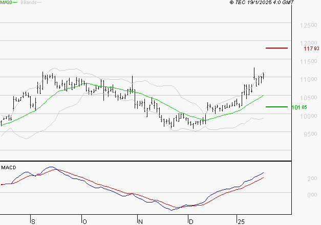 BIOMERIEUX : Les signaux haussiers sont intacts