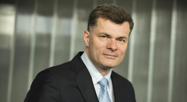 Benoît de Ruffray, PDG d'Eiffage constate désormais des «signaux positifs» dans le secteur du BTP. (© Eiffage)