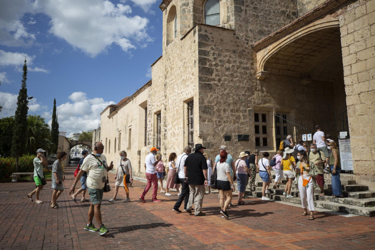 La République dominicaine est en tête des destinations long-courrier ( afp / ERIKA SANTELICES )