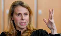 Cécile Rap-Veber, directrice générale de la Sacem. ( AFP / EMMANUEL DUNAND )