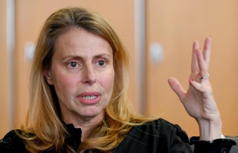 Cécile Rap-Veber, directrice générale de la Sacem. ( AFP / EMMANUEL DUNAND )