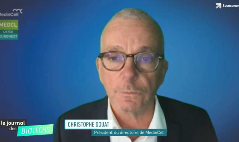 Le Journal des biotechs : Christophe Douat (Medincell), Jamila El Bougrini (Invest Securities)