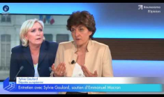 "Je fais un appel aux indécis..." par Sylvie Goulard (soutien d'Emmanuel Macron)